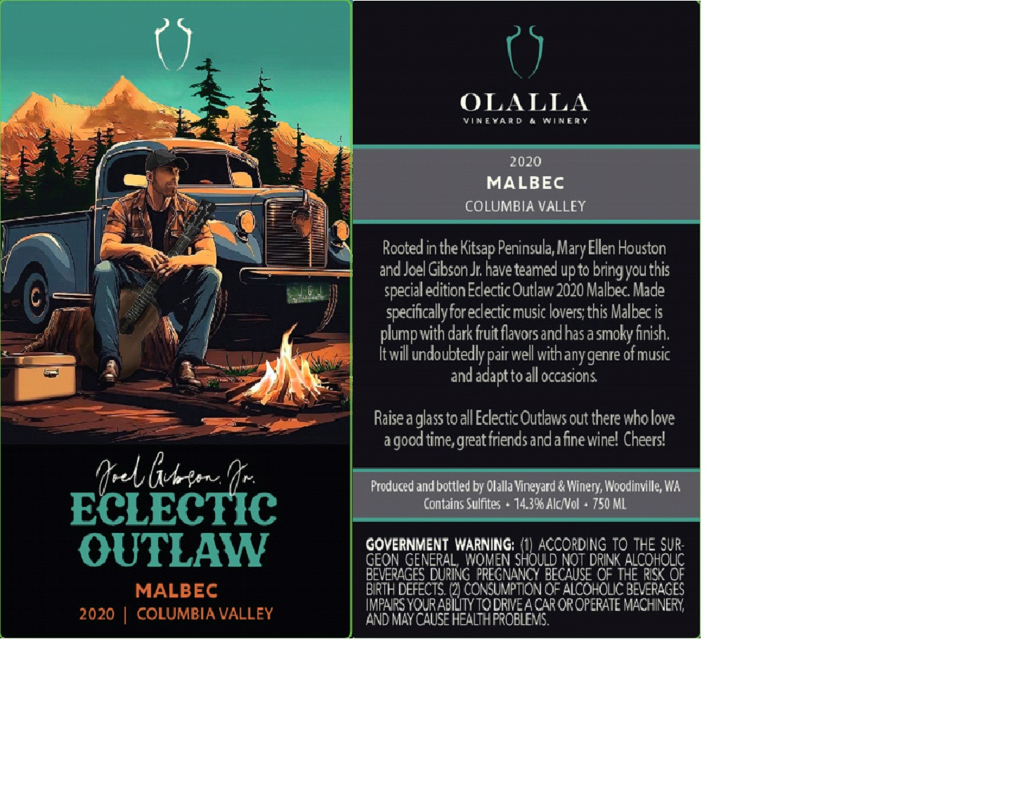 Product Image for 2020 Malbec - Eclectic Outlaw